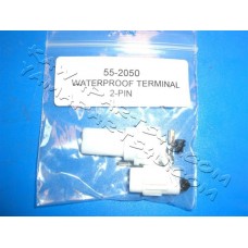 Waterproof terminal kit 2 pin [55-2050]